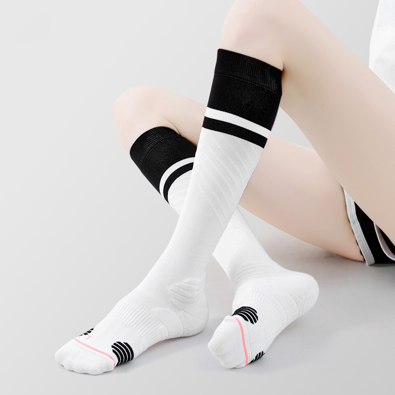 Schnell trocknende Kompressionssocken aus Nylon für den Outdoor-Radsport