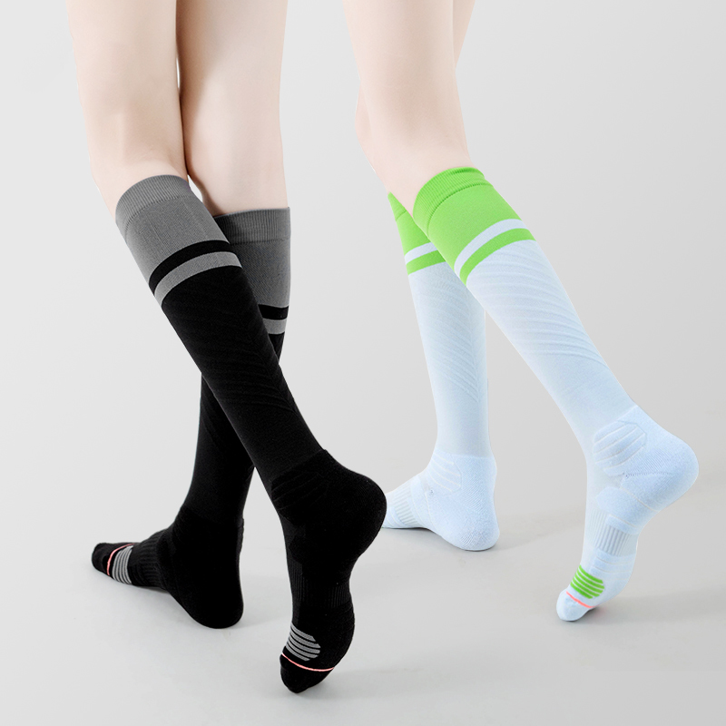 Schnell trocknende Kompressionssocken aus Nylon für den Outdoor-Radsport