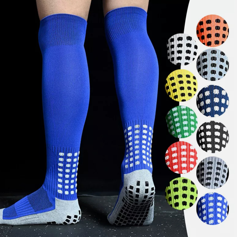 Starke, atmungsaktive Fußballsocken mit rutschfester Unterseite
