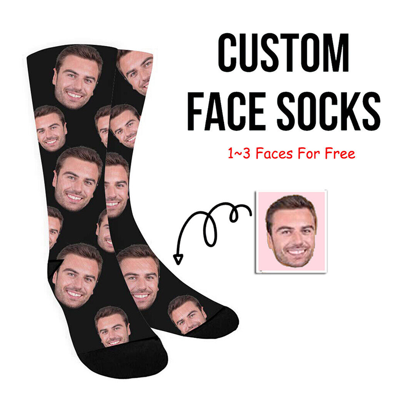 Mittelsocken aus Polyester mit Offsetdruck