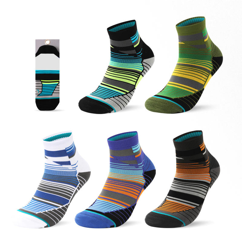 Outdoor-Sport-Fleece-Socken mit kurzem Schlauch