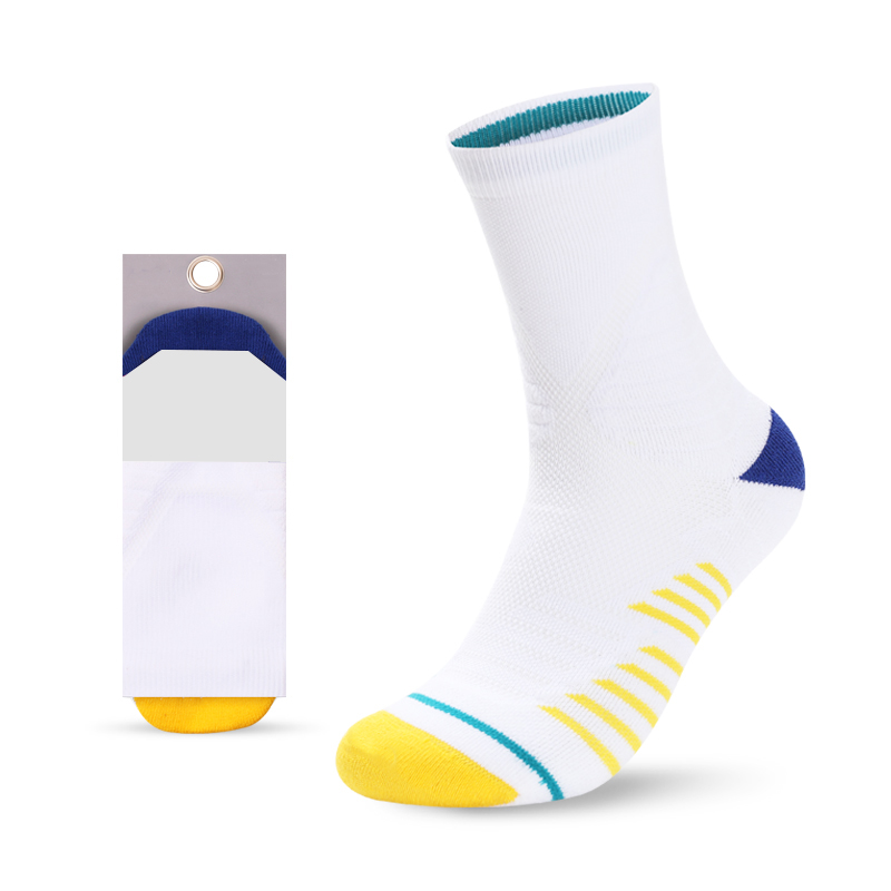 Basketball-schnelltrocknende, rutschfeste, atmungsaktive Frottee-Socken