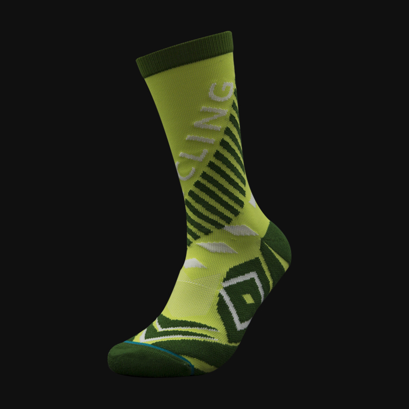 Outdoor-Radsport-Drucksocken aus Nylon-Jacquard