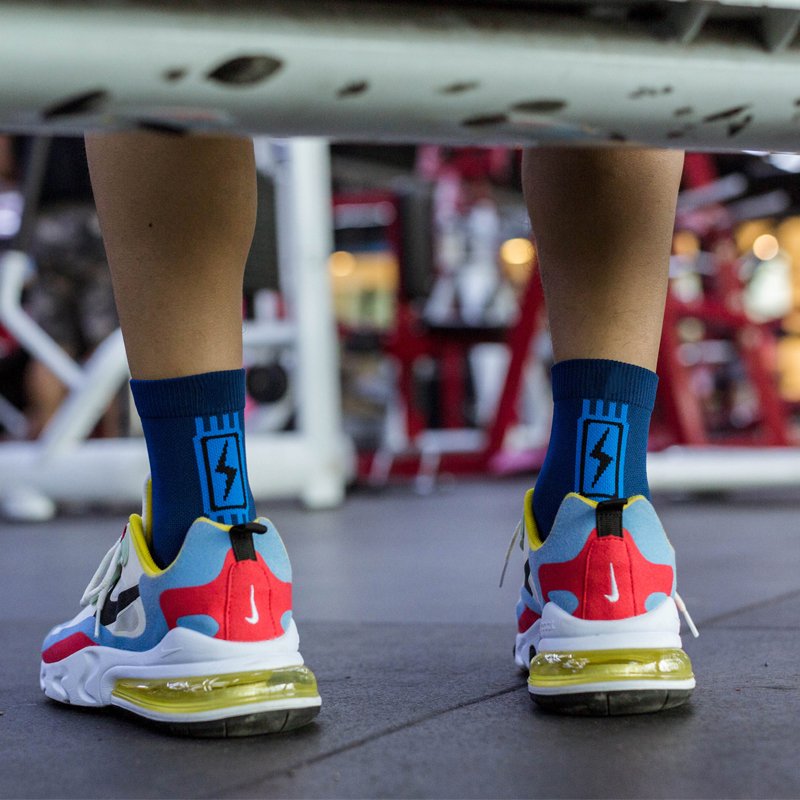 Kompressions-Frottee-Laufsocken für den Außenbereich