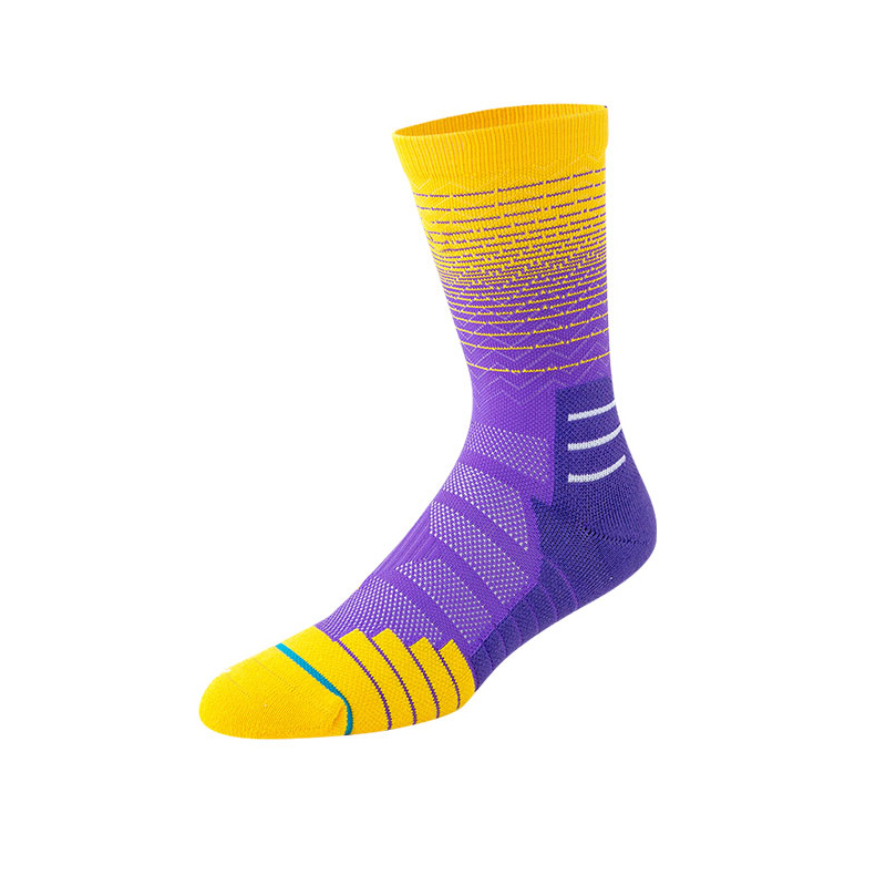 Basketball-Socken aus schnell trocknendem Nylon-Frottee