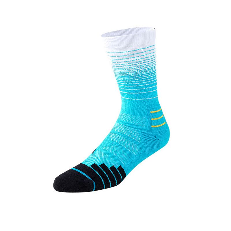 Basketball-Socken aus schnell trocknendem Nylon-Frottee