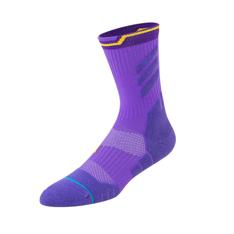 Schnell trocknende, atmungsaktive Basketball-Frottee-Sportsocken