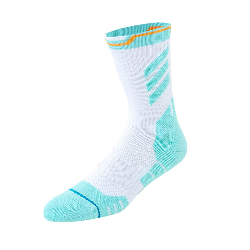 Schnell trocknende, atmungsaktive Basketball-Frottee-Sportsocken