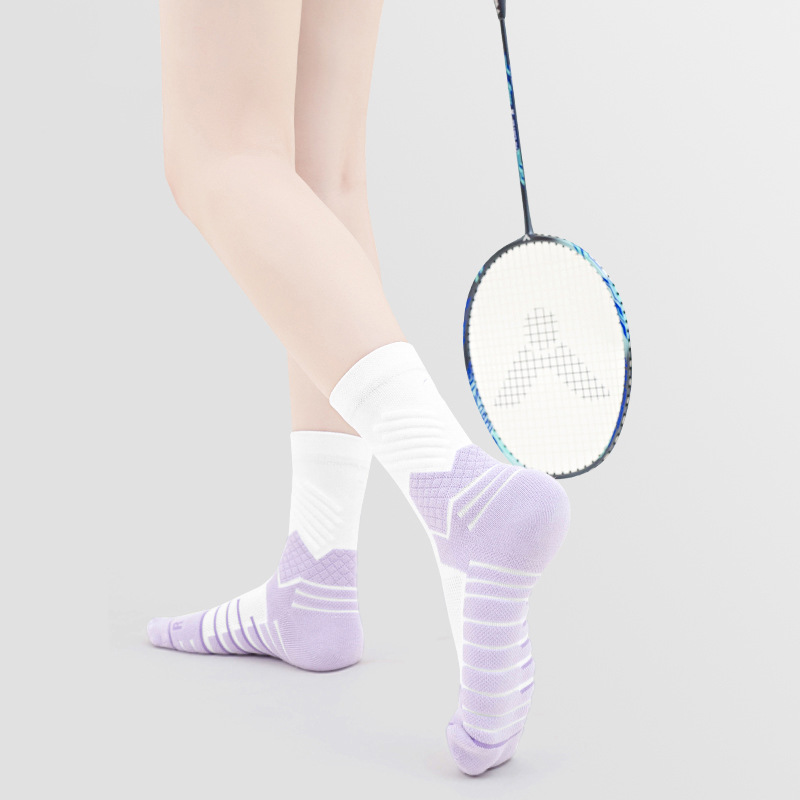 Schnell trocknende Basketball-Frottee-Socken