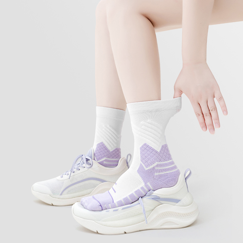 Schnell trocknende Basketball-Frottee-Socken