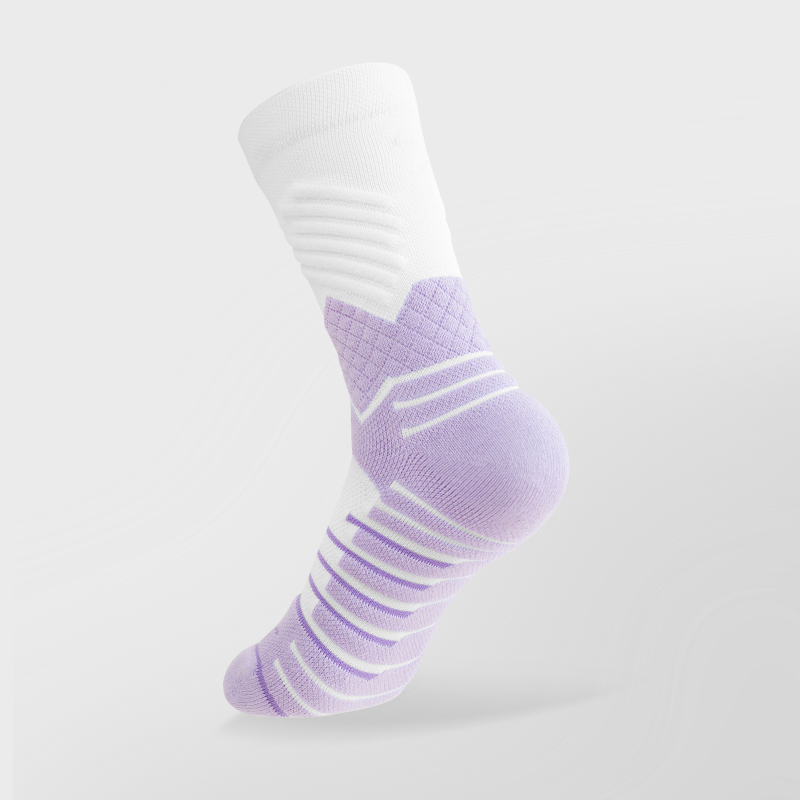 Schnell trocknende Basketball-Frottee-Socken