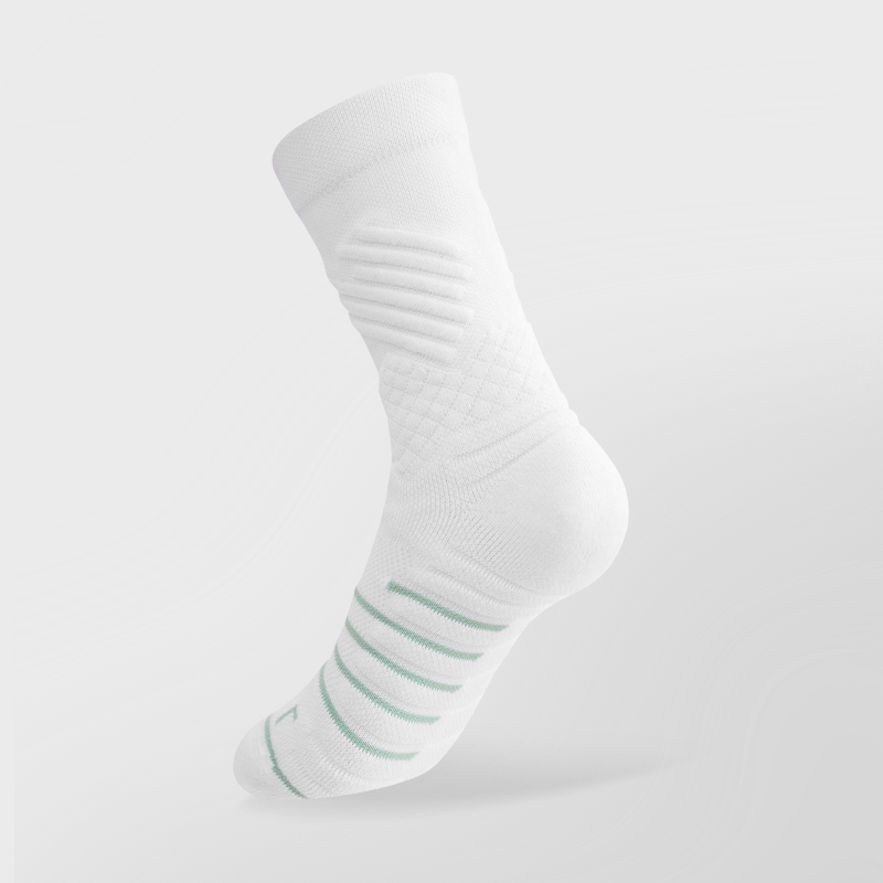 Schnell trocknende Basketball-Frottee-Socken