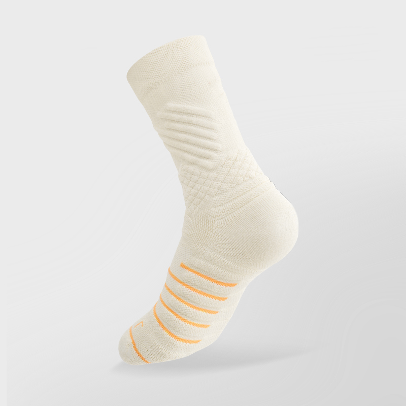 Schnell trocknende Basketball-Frottee-Socken